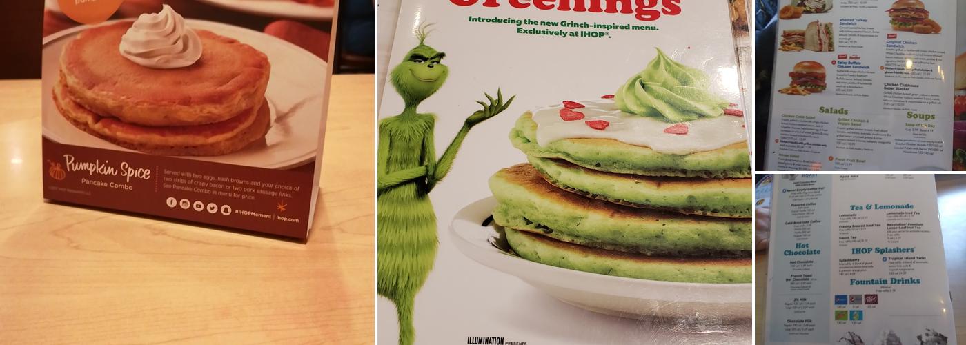 IHOP Menu