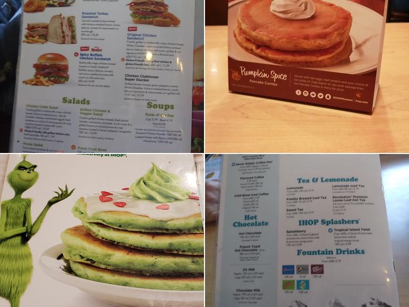 IHOP Menu