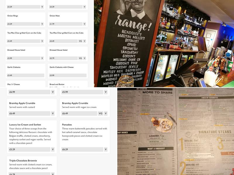 The Holmfield Arms - Pub & Grill Menu