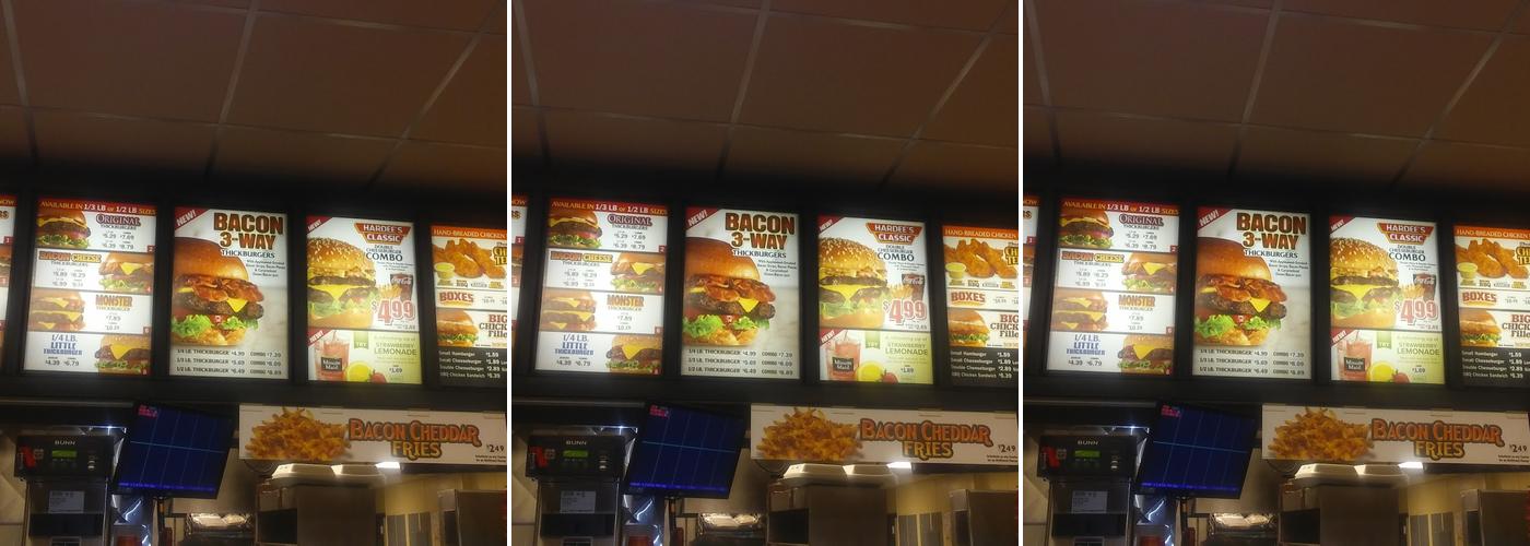 Hardee's Menu