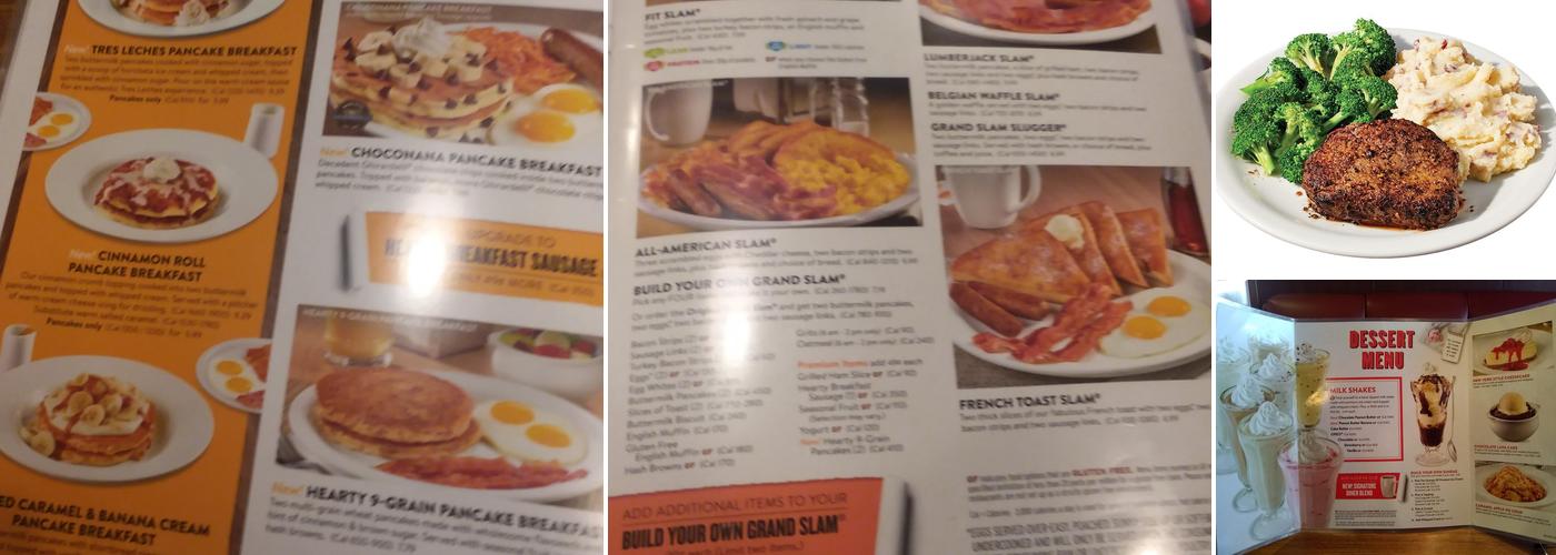 Denny's Menu