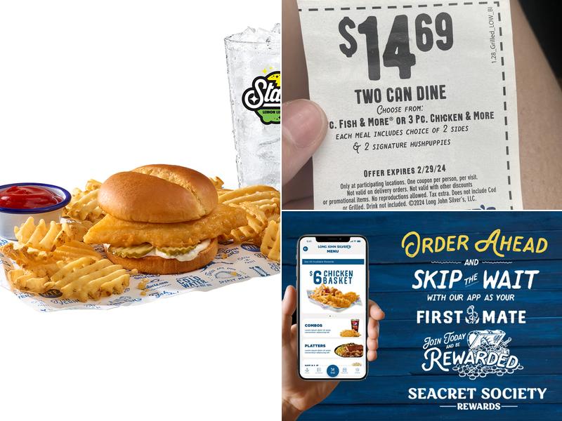 Long John Silver's Menu
