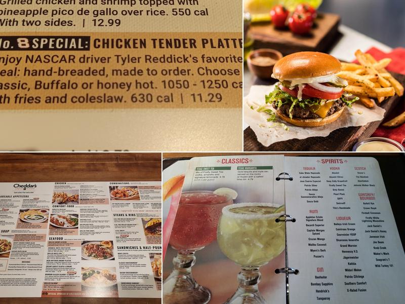 Cheddar's Scratch Kitchen Menu