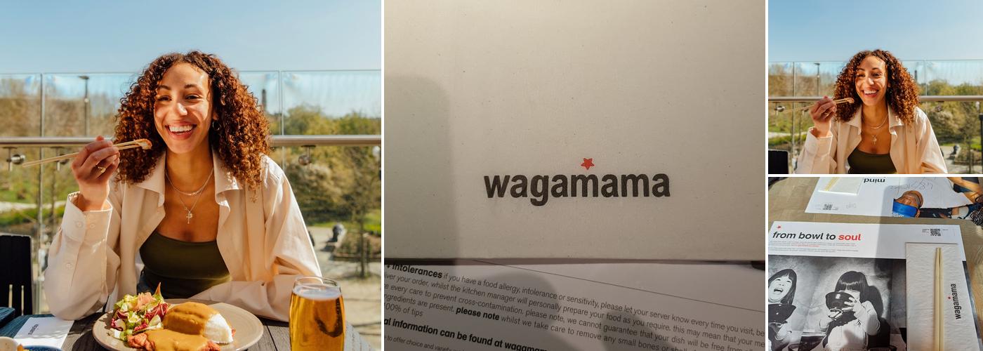 wagamama leeds white rose Menu
