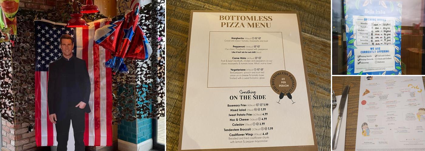 Bella Italia - Ashton Under Lyne Menu