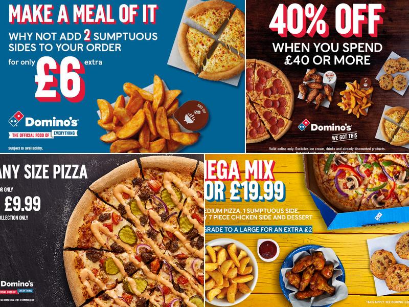 Domino's Pizza - Leeds - Oulton Menu