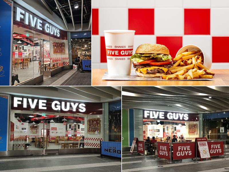 Five Guys Birmingham New St Station