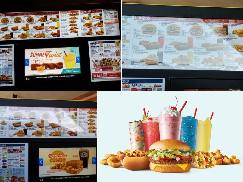 Sonic Drive-In Menu