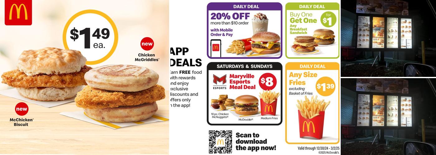 McDonald's Menu