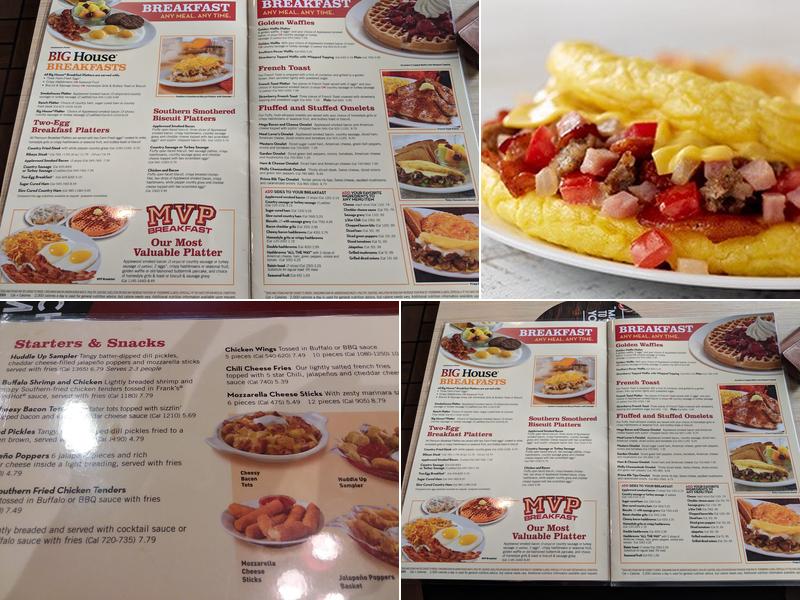 Huddle House Menu