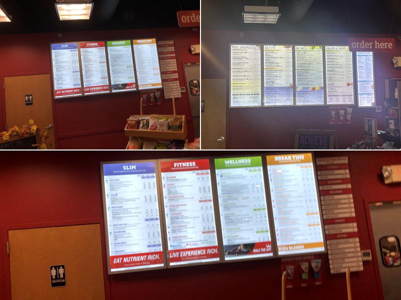 Smoothie King Menu