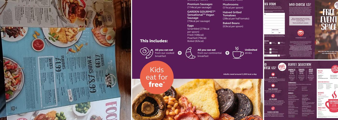 Whittle Inn Brewers Fayre Menu