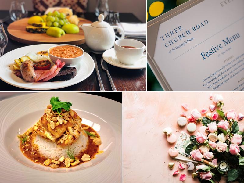 Three Church Road Restaurant Menu