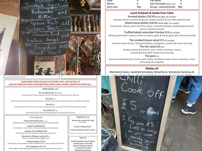 Three Kings Inn Menu