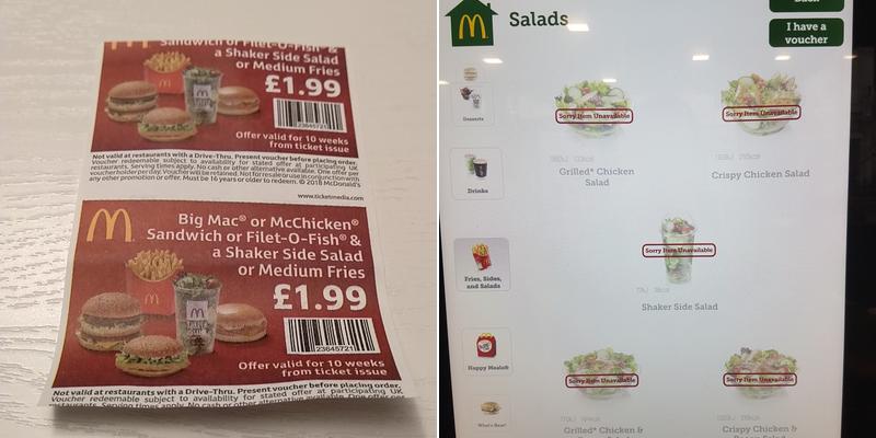 McDonald's Menu