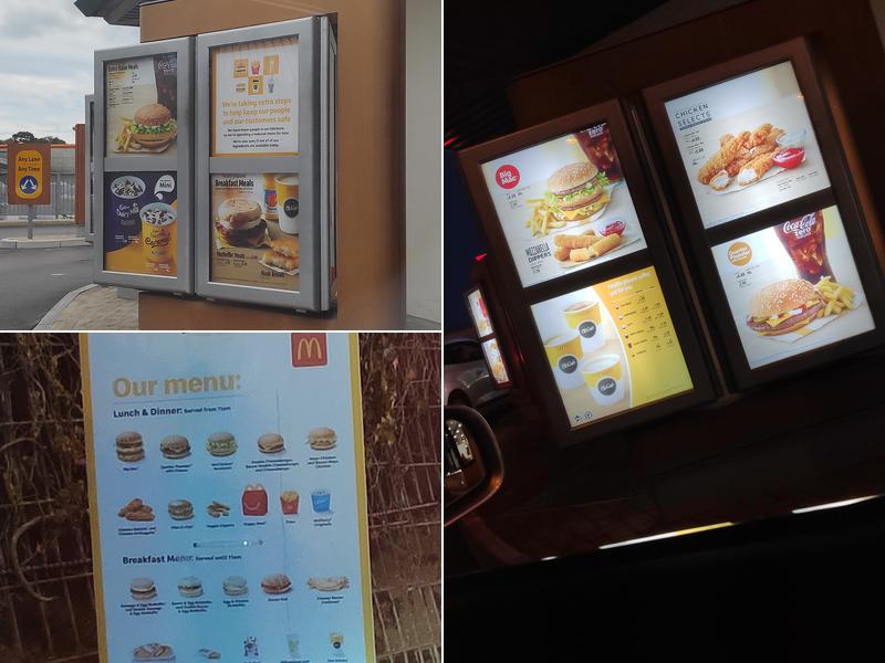 McDonald's Menu