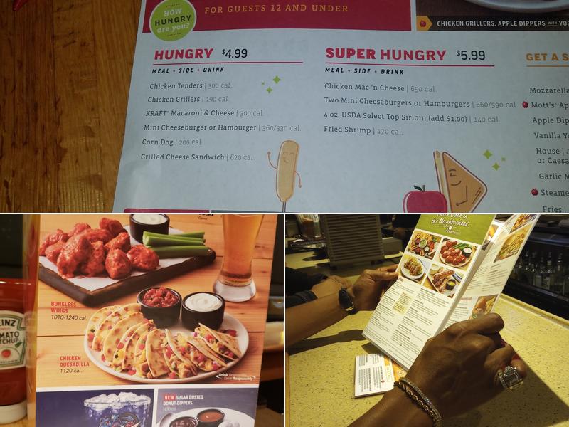 Applebee's Grill + Bar Menu