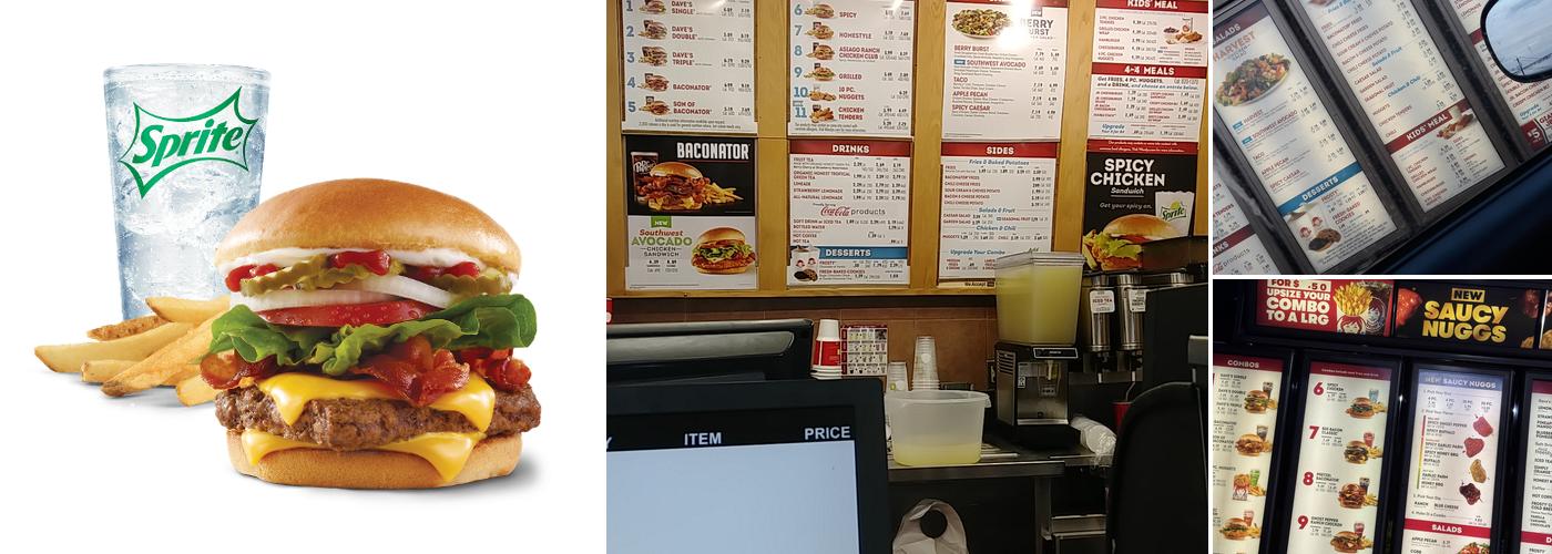 Wendy's Menu