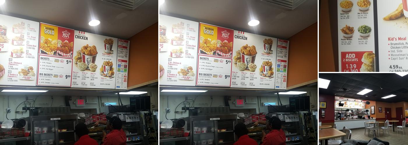 KFC Menu
