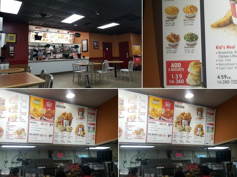 KFC Menu