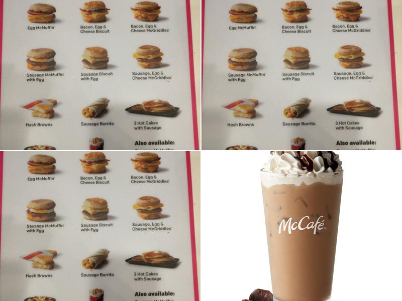 McDonald's Menu