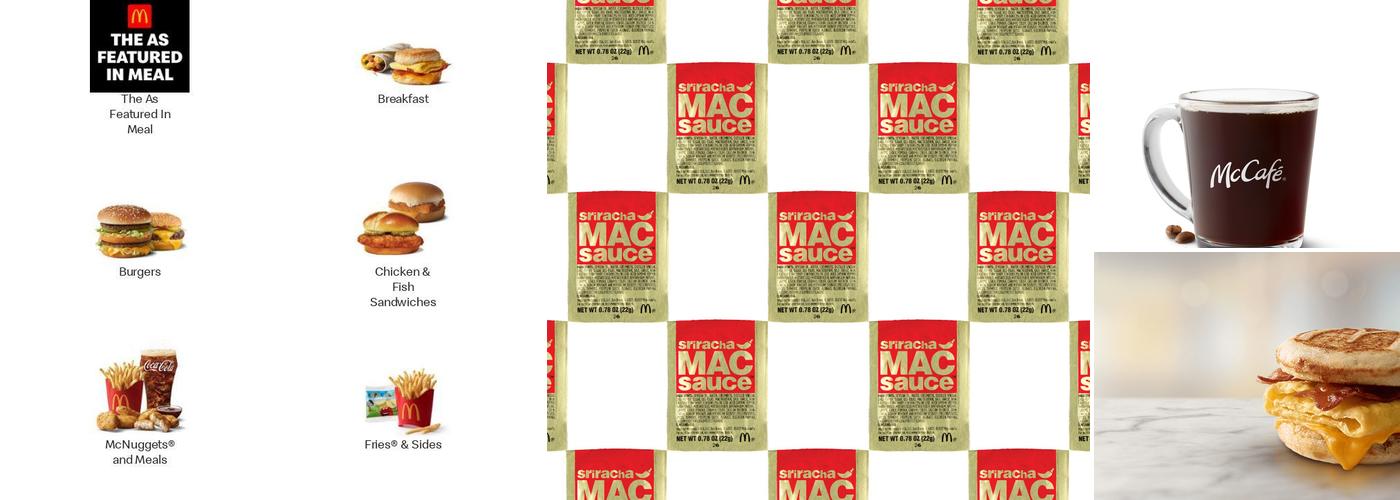McDonald's Menu
