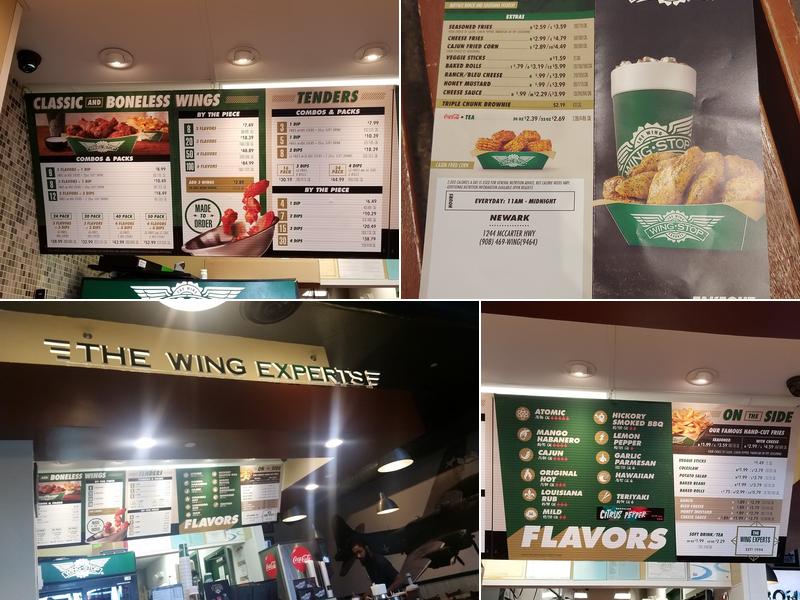 Wingstop Menu