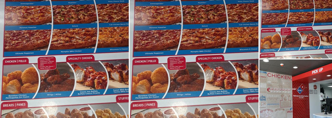 Domino's Pizza Menu