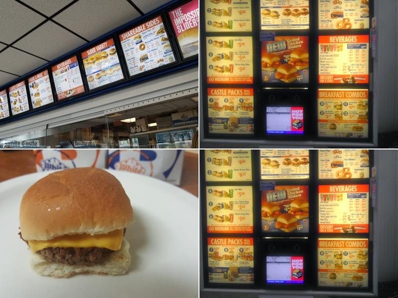 White Castle Menu