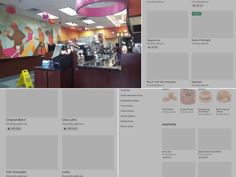 Dunkin' Menu