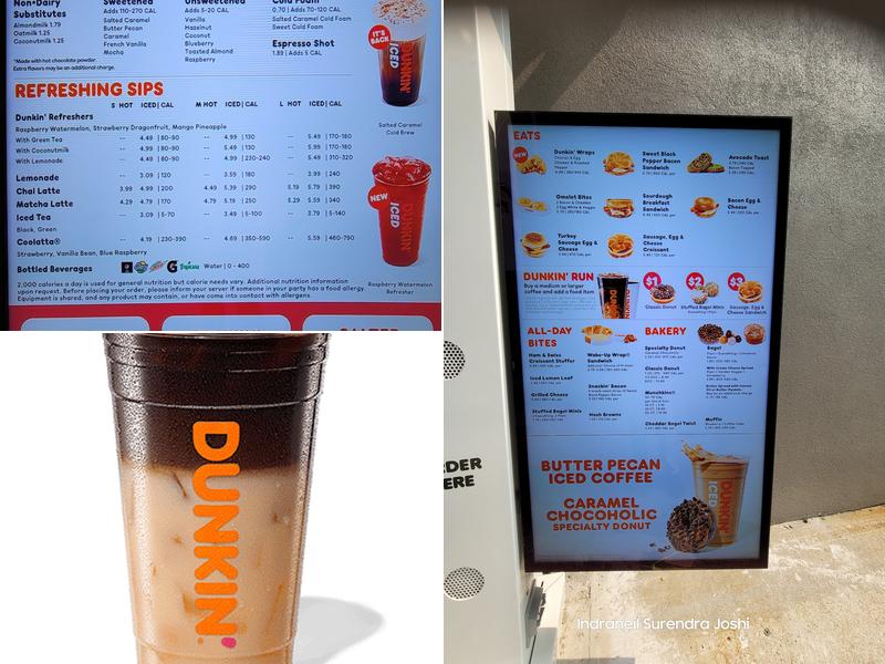 Dunkin' Menu