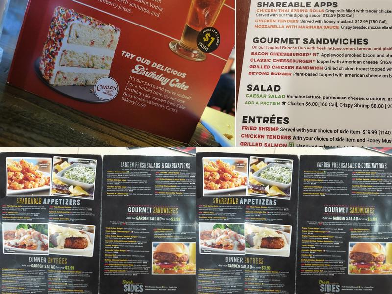 Ruby Tuesday Menu