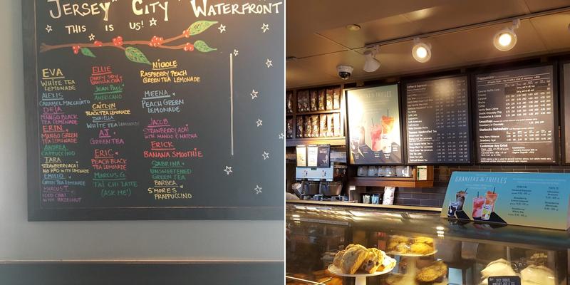 Starbucks Coffee Company Menu