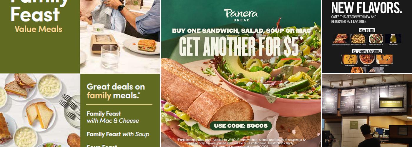 Panera Bread Menu