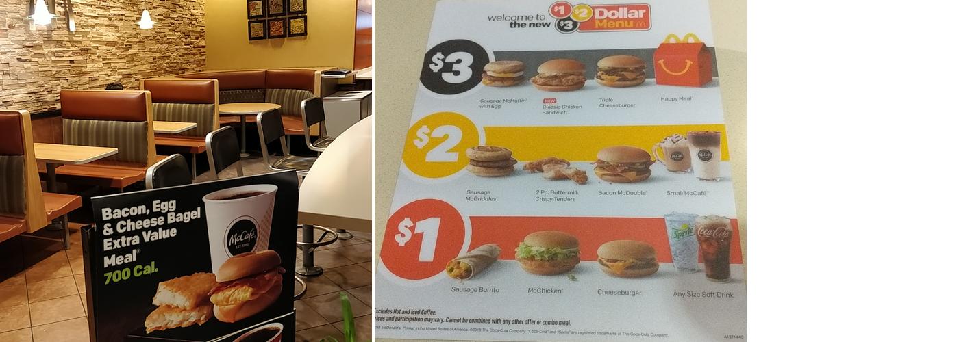 McDonald's Menu