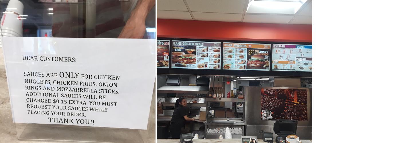 Burger King Menu