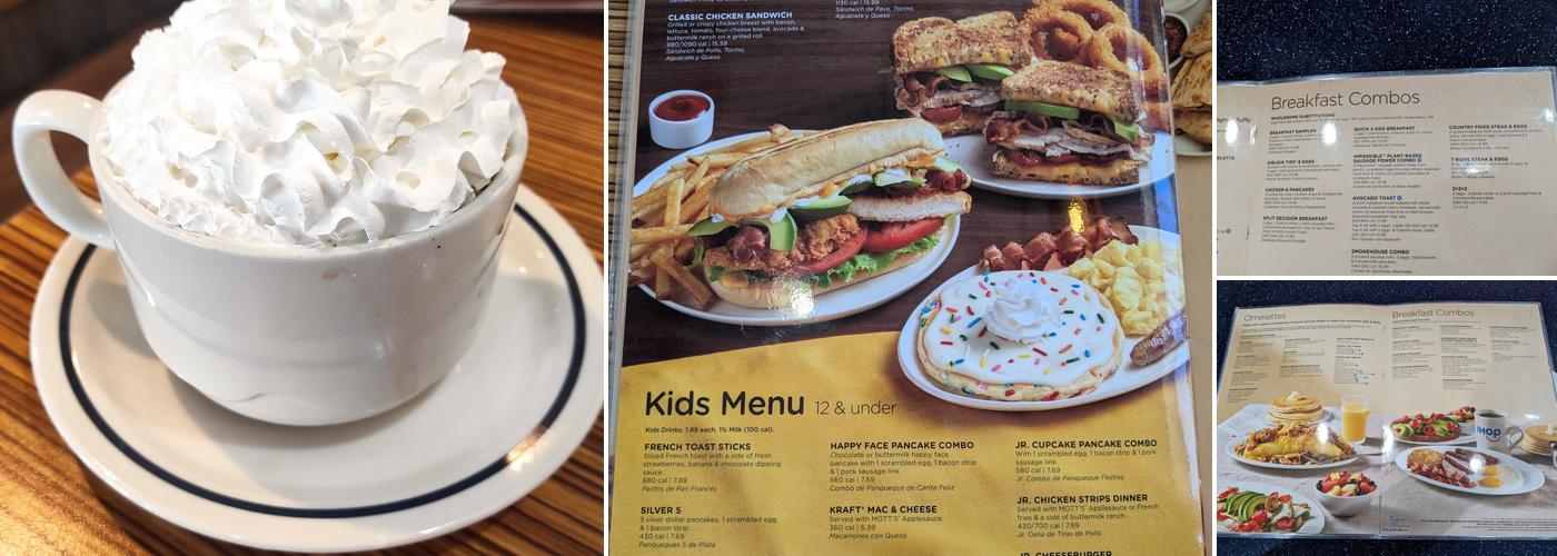 IHOP Menu