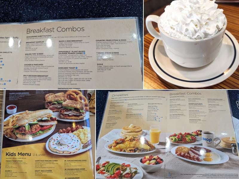 IHOP Menu