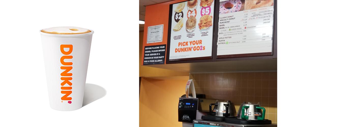 Dunkin' Menu