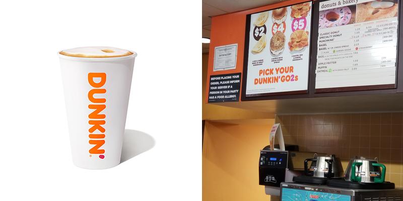 Dunkin' Menu