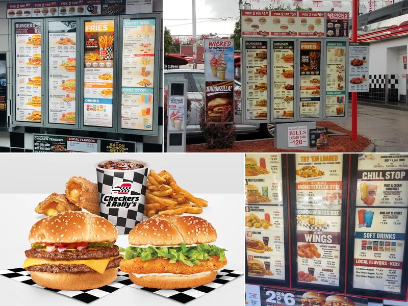 Checkers Menu