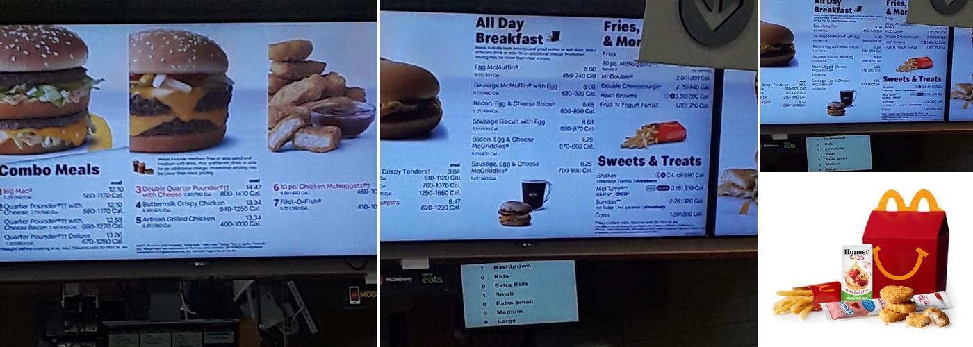 McDonald's Menu