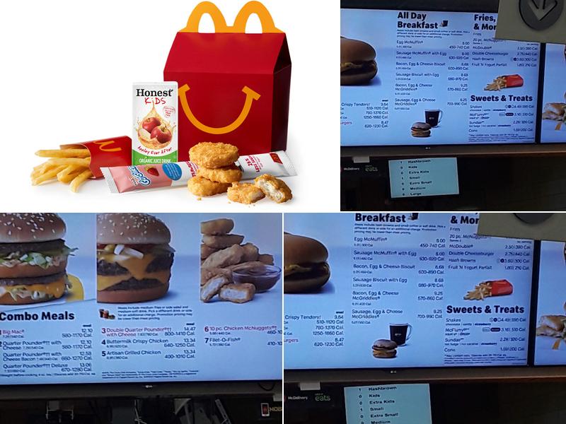 McDonald's Menu