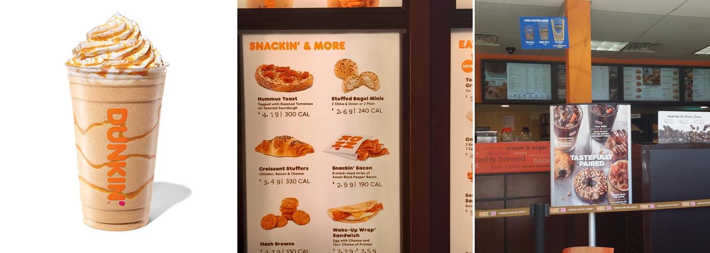 Dunkin' Menu