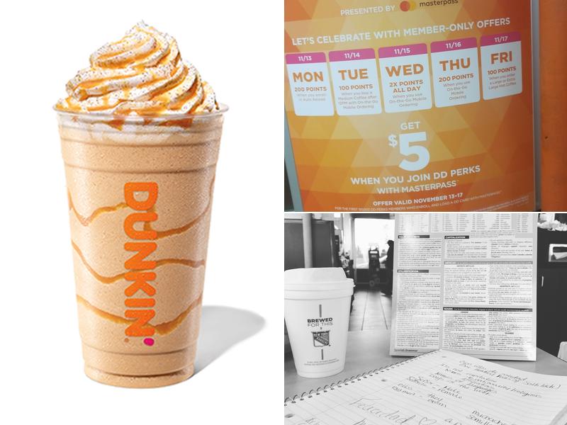 Dunkin' Menu
