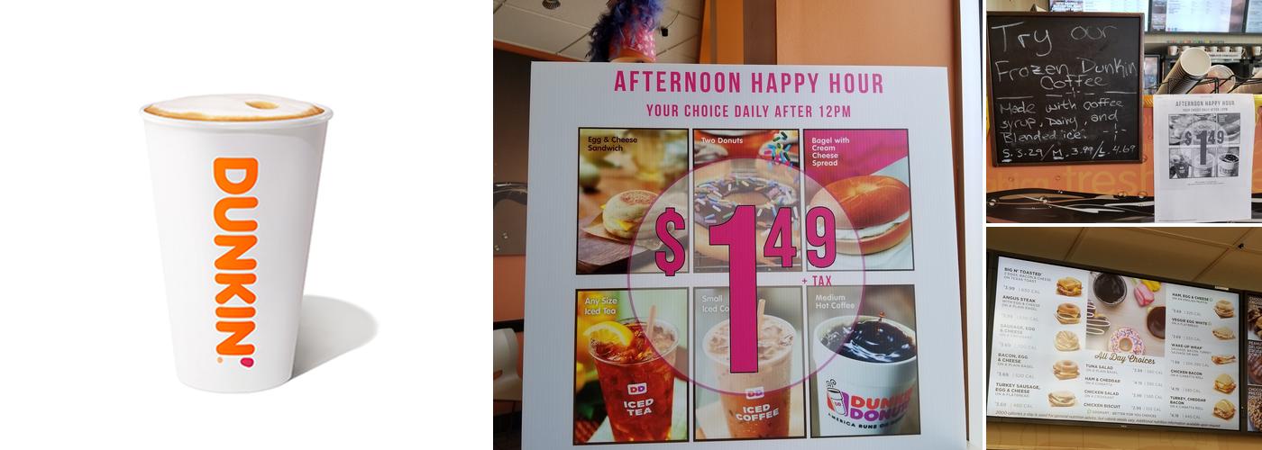 Dunkin' Menu