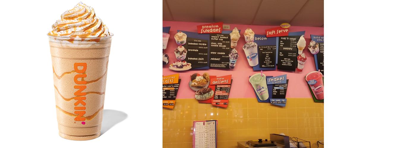 Dunkin' Menu