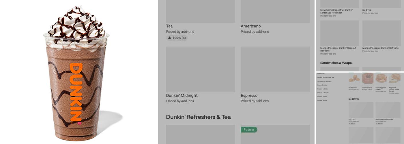 Dunkin' Menu
