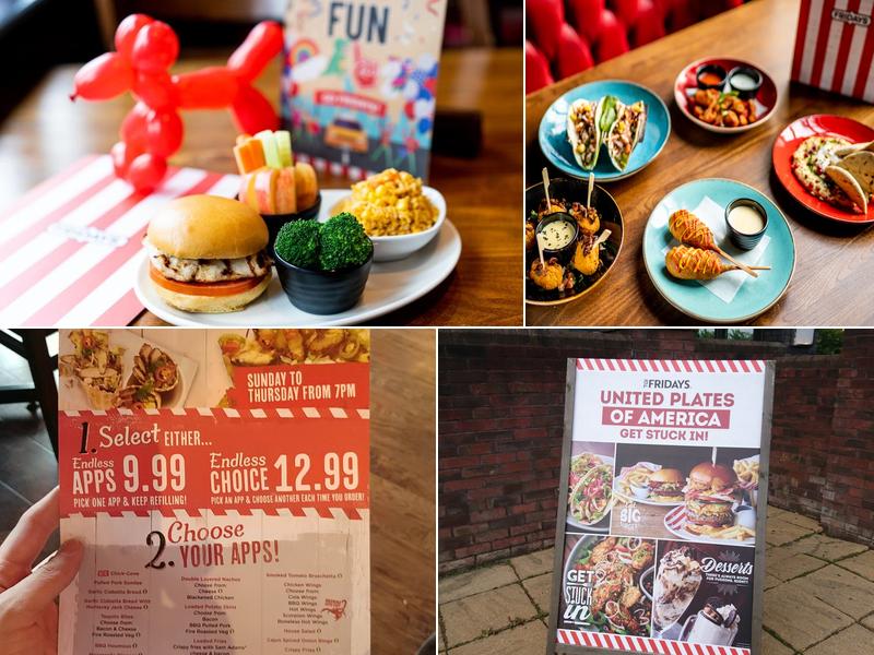 TGI Fridays - Prestwich Menu