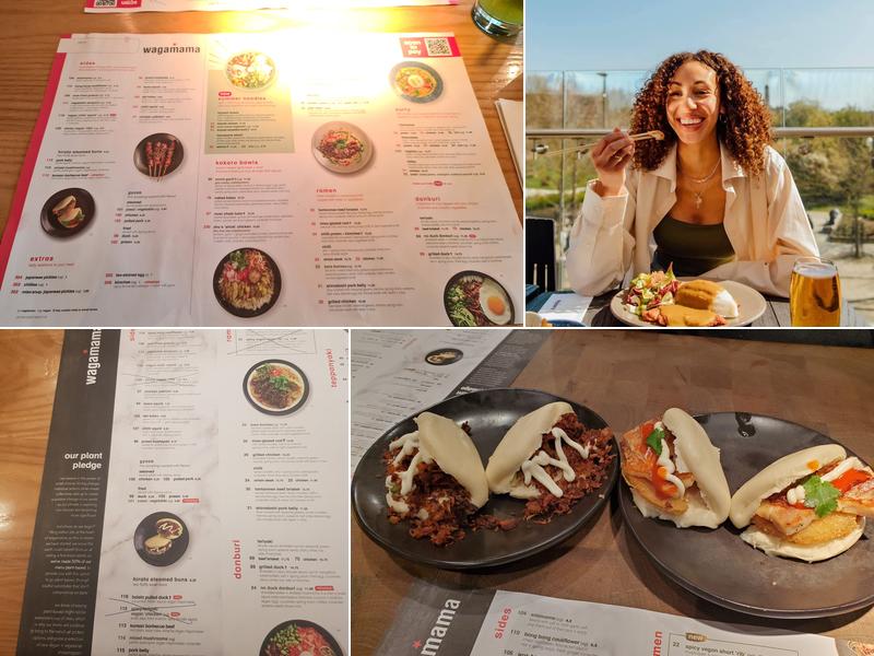 wagamama manchester st peters square Menu